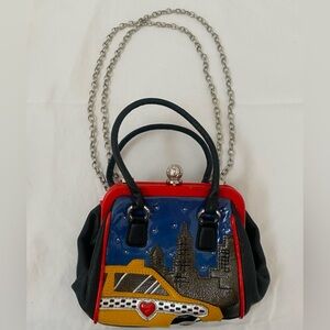 Brighton New York Taxi Crossbody Handbag